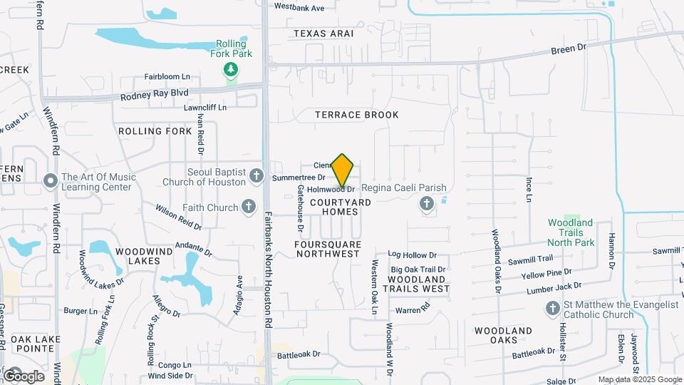 8303 Holmwood Dr Map and Location Details