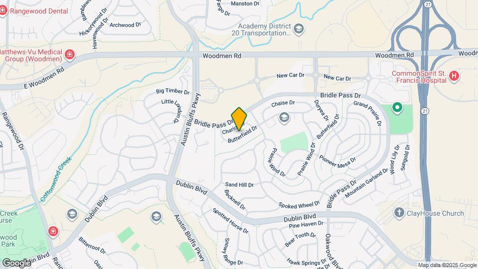 5003 Butterfield Dr Map and Location Details
