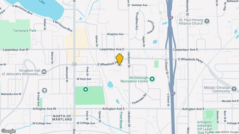 1581 Wheelock Ln Map and Location Details