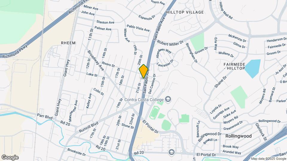 14761 San Pablo Ave Mapa y Detalles de la Ubicación
