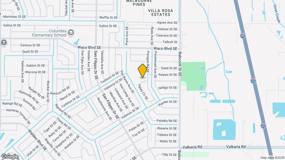 1418 Paley Cir SE Map and Location Details