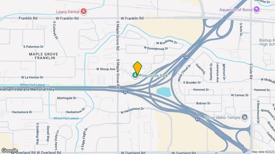 8779 W Pine Valley Ln Map and Location Details