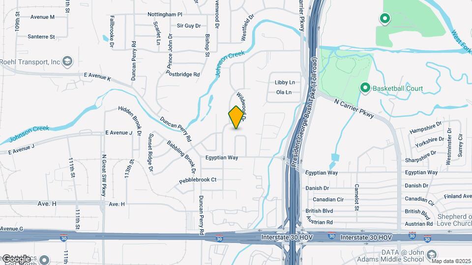 1829 W Terrace Dr Map and Location Details