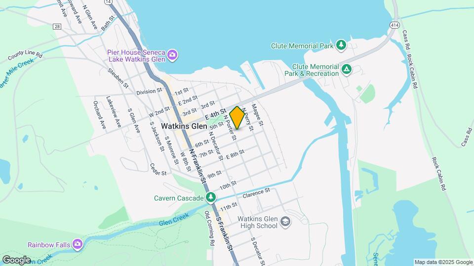 602 N Porter St, Unit Lower Mapa y Detalles de la Ubicación