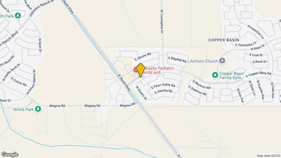 2650 E Morenci Rd Map and Location Details