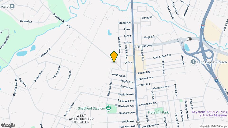 323 Branders Bridge Rd Map and Location Details