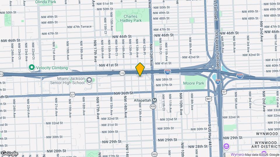 3815 NW 13th Ave Map and Location Details