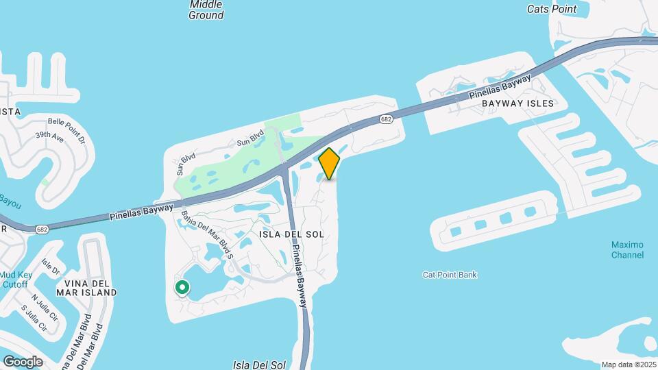 6104 Palma Del Mar Blvd S, Unit 605 Map and Location Details