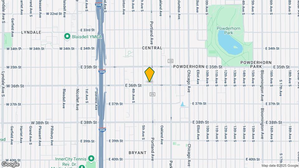 3552 Portland Ave S Mapa y Detalles de la Ubicación
