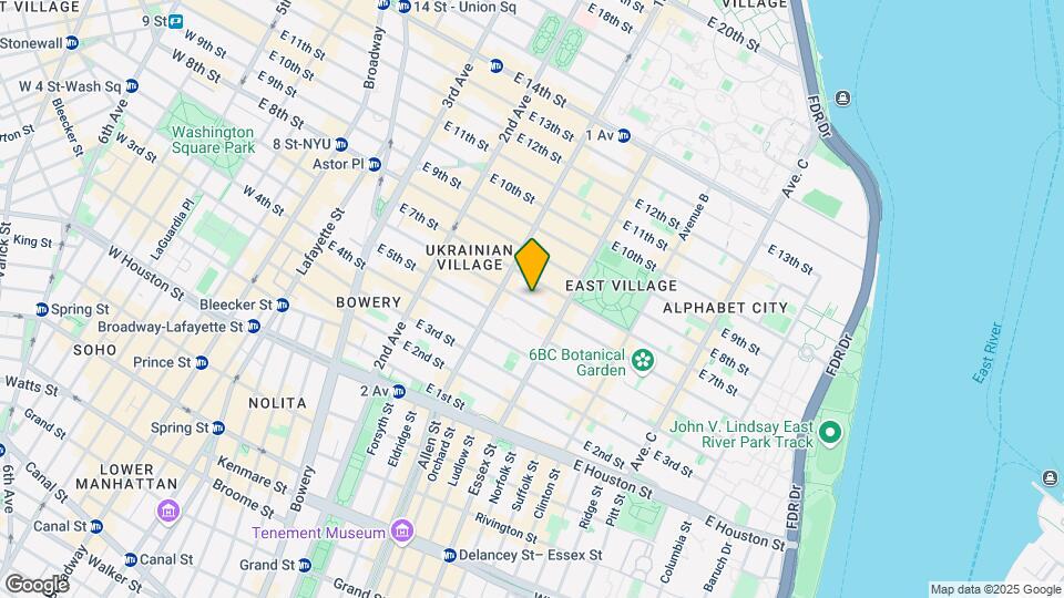 425 E 6th St Mapa y Detalles de la Ubicación