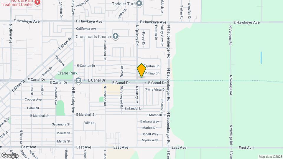 2471 E Canal Dr, Unit Sequoia studio Map and Location Details