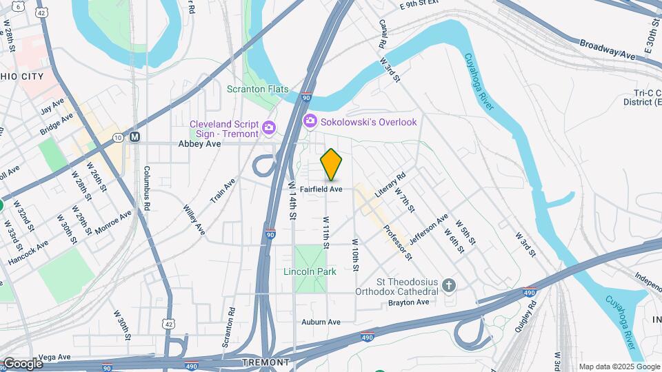 2179 W 11th St, Unit 5 Map and Location Details