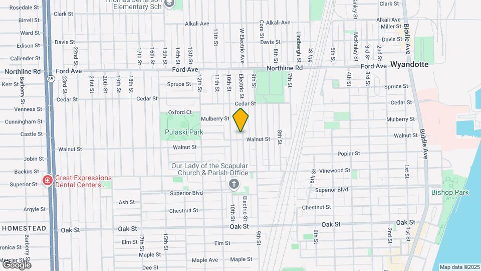 2340 Electric St Map and Location Details