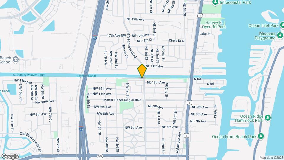 101 NW 13th Ct Map and Location Details