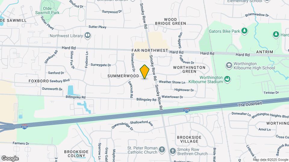 1955 Sawbury Blvd Map and Location Details