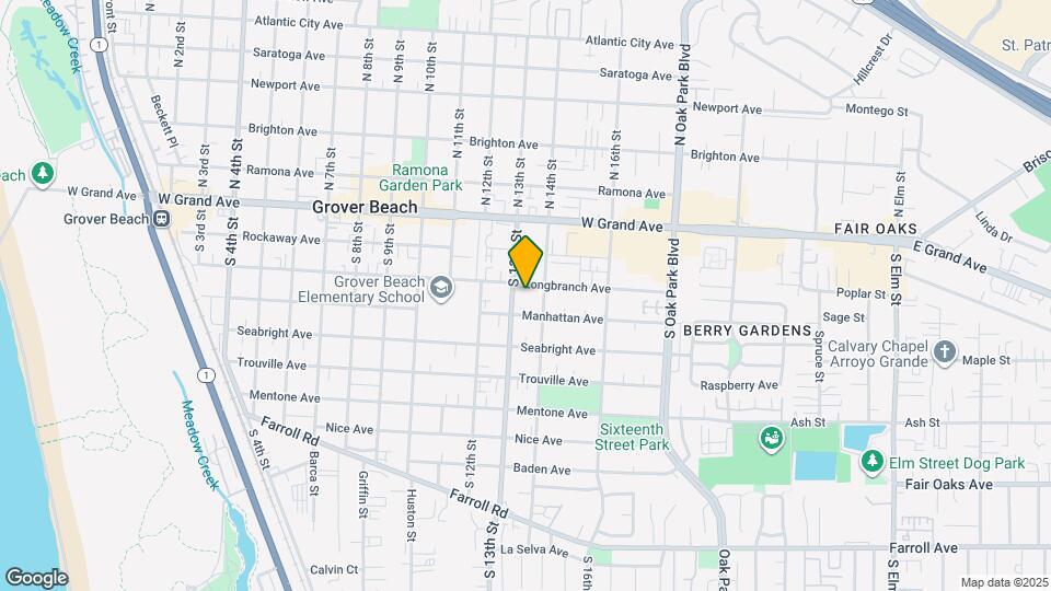 1324 Longbranch Ave Map and Location Details