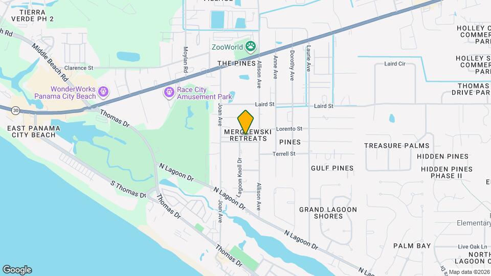 9022 Houston St Map and Location Details