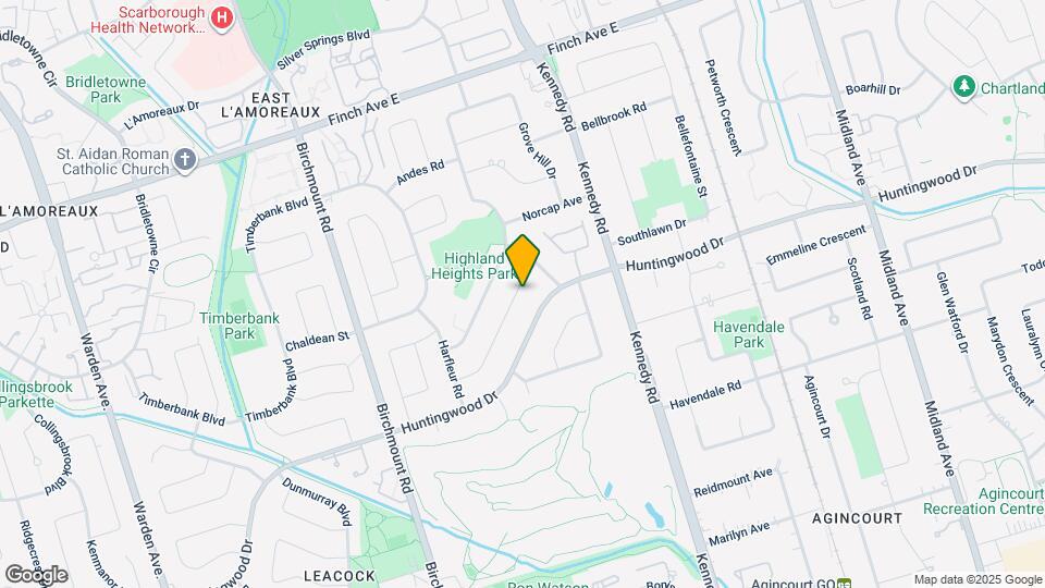41 Kimbermount Dr Map and Location Details