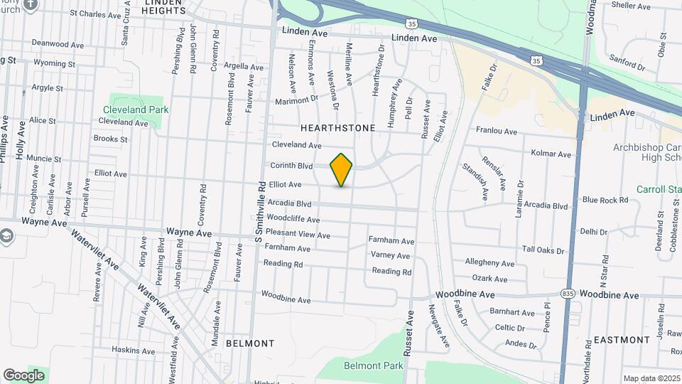 4234 Elliot Ave Map and Location Details