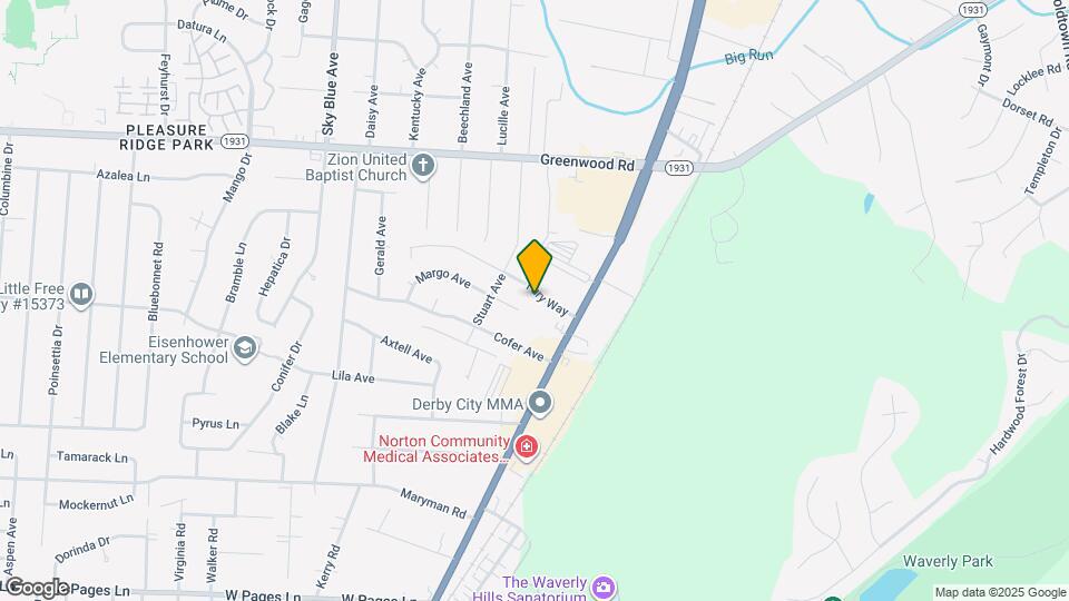 4800 Fury Way Map and Location Details