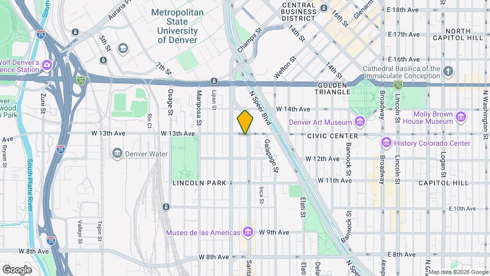 Art District Lofts Map and Location Details