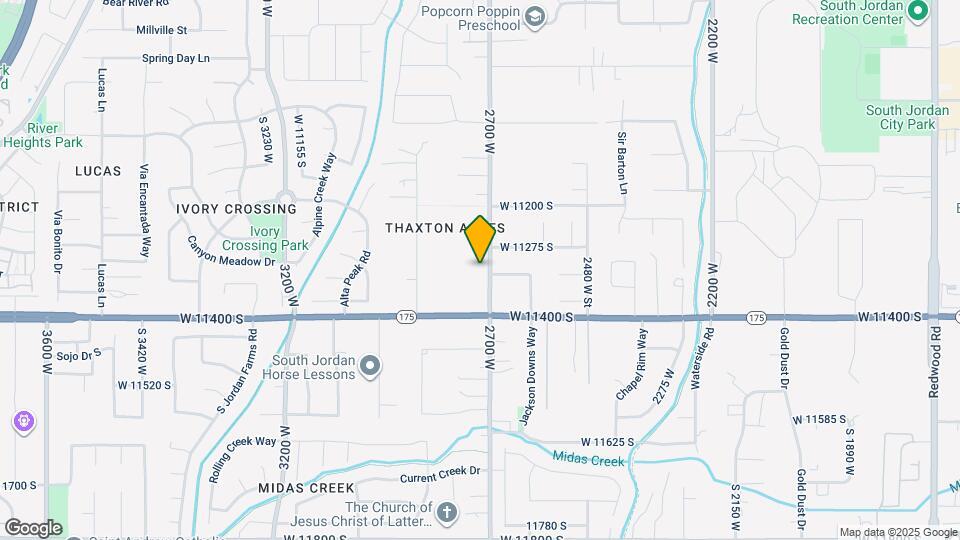 11338 S 2700 W, Unit basement apartment Map and Location Details