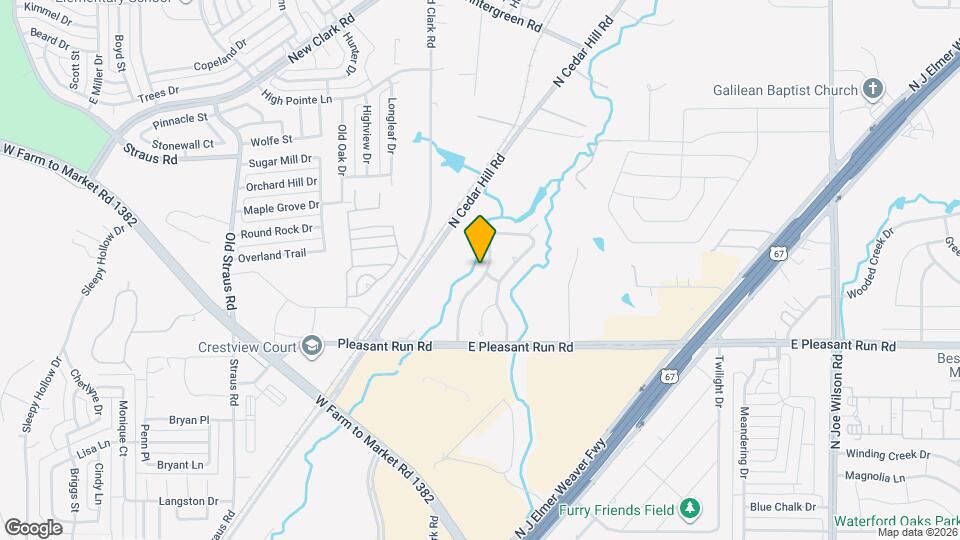 1051 Nottingham Dr Mapa y Detalles de la Ubicación