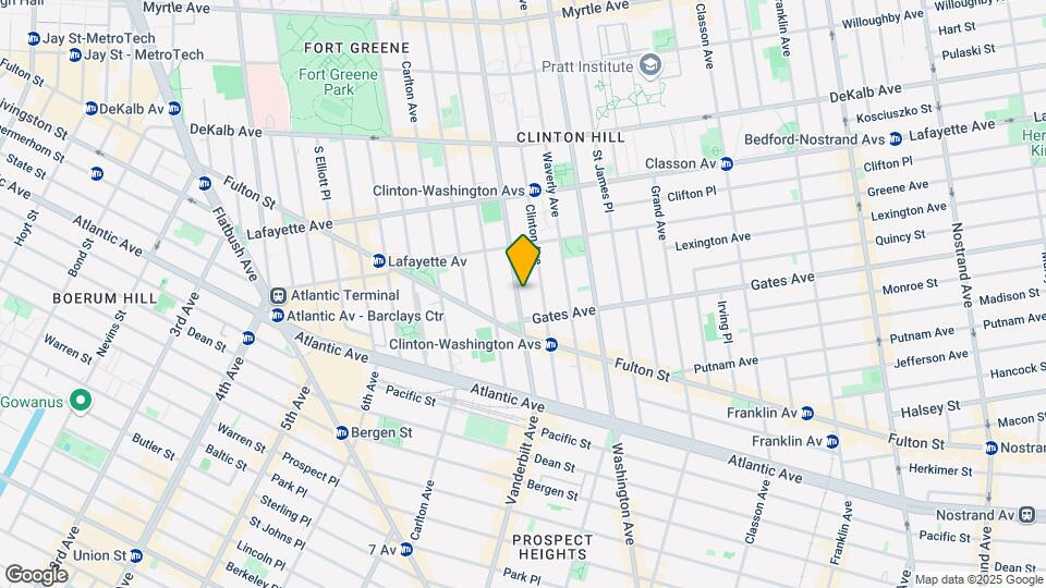 445 Vanderbilt Mapa y Detalles de la Ubicación