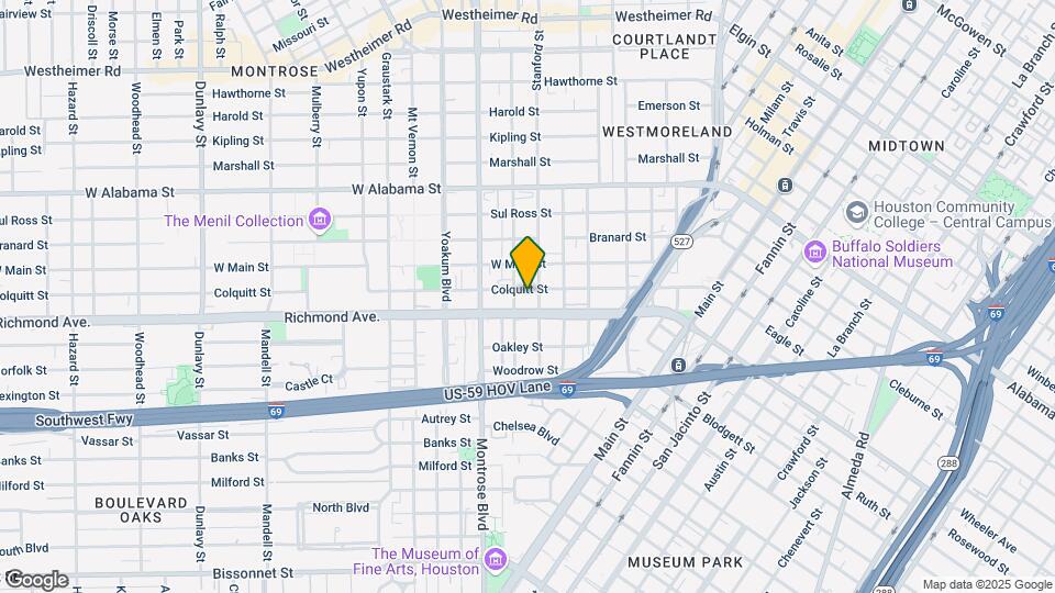 811 Colquitt St Map and Location Details