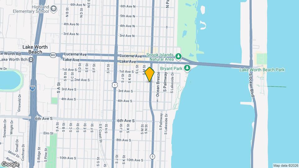 205 S Federal Hwy Map and Location Details
