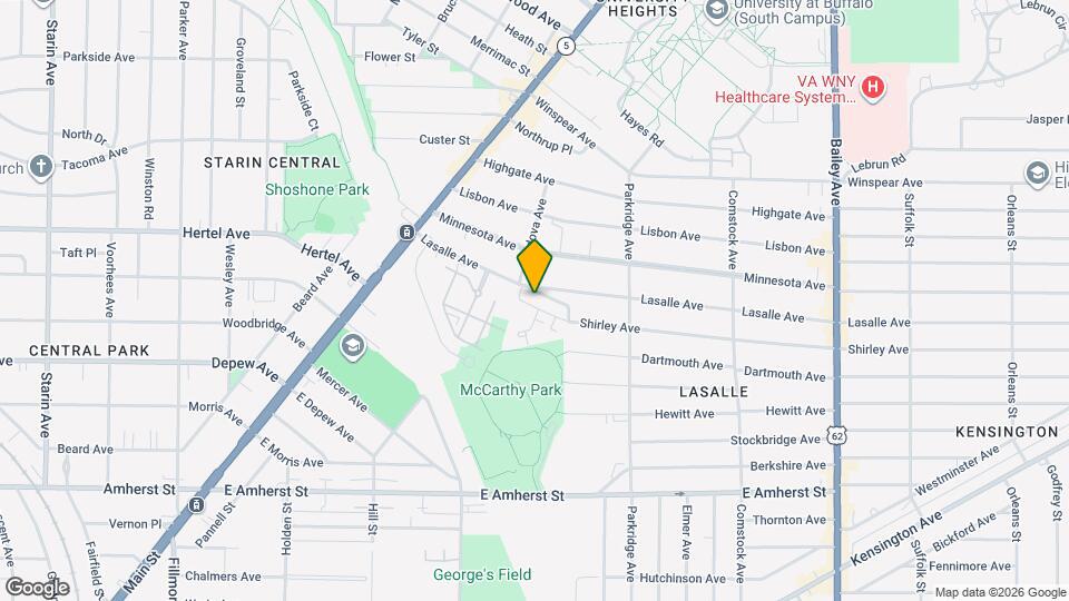 137 Lasalle Ave, Unit 1 Map and Location Details