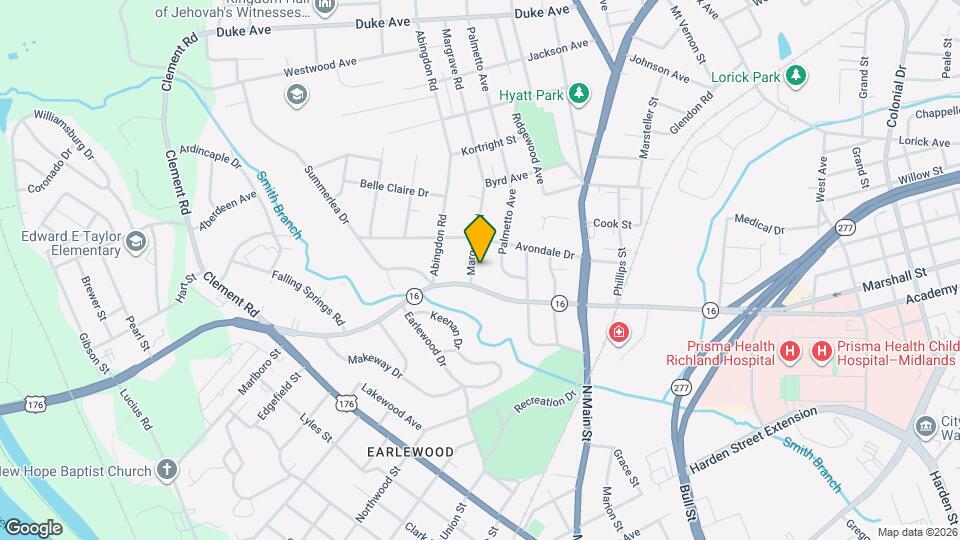 3300 Margrave Rd Map and Location Details