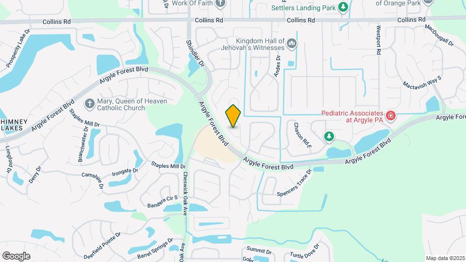 8539 Echoridge Ct Map and Location Details