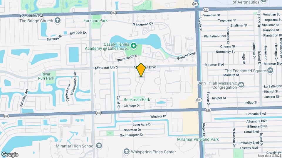 2673 SW 85th Ave Map and Location Details