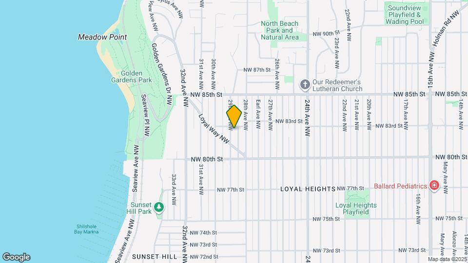 8054 29th Ave NW Map and Location Details