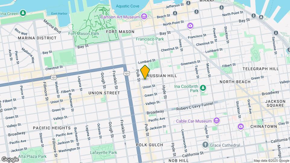 1353 Filbert St Map and Location Details