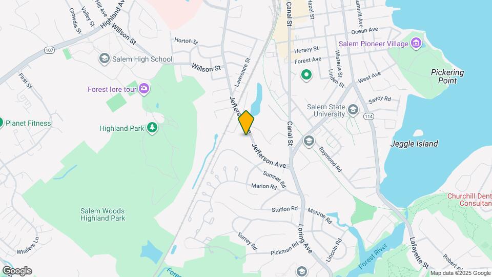 322 Jefferson Ave, Unit 1 Mapa y Detalles de la Ubicación