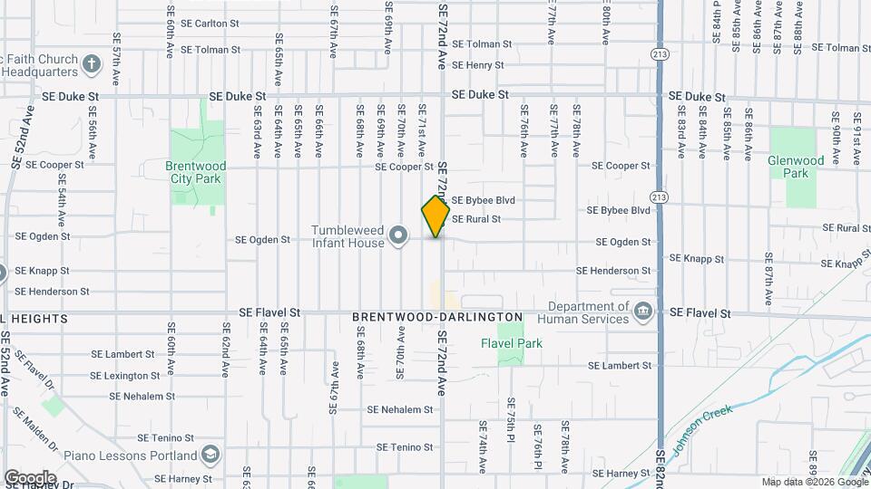 7130 SE Ogden St Map and Location Details