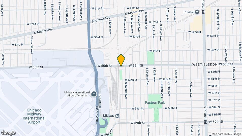 4547 W 55th St Map and Location Details