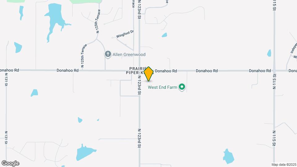 3841 N 123rd St Map and Location Details