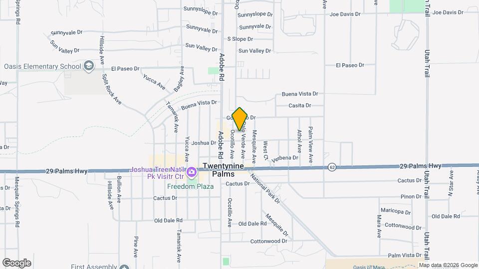 6364 Palo Verde Ave Mapa y Detalles de la Ubicación