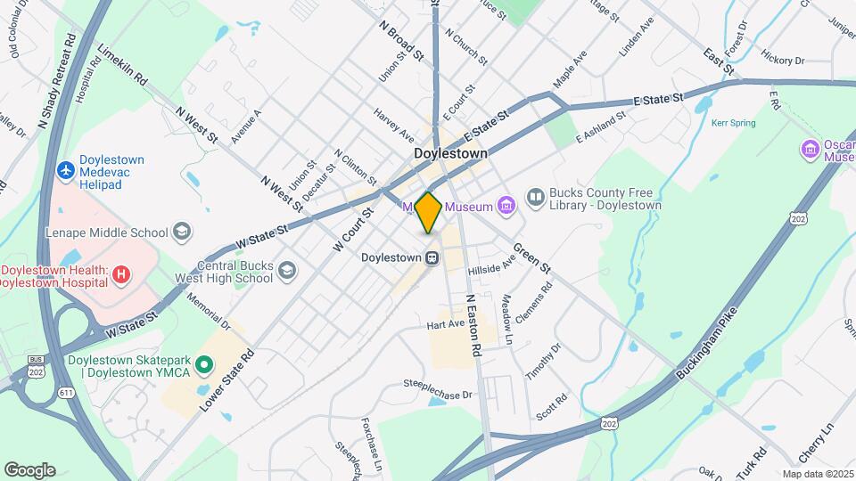 75 W Ashland St, Unit 3rd Floor Map and Location Details