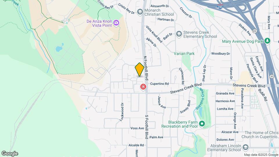 22556 Silver Oak Way Map and Location Details