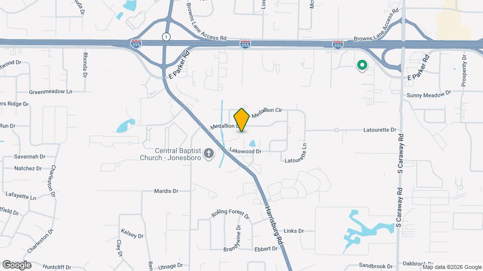 3701 Lakeview Cove Map and Location Details