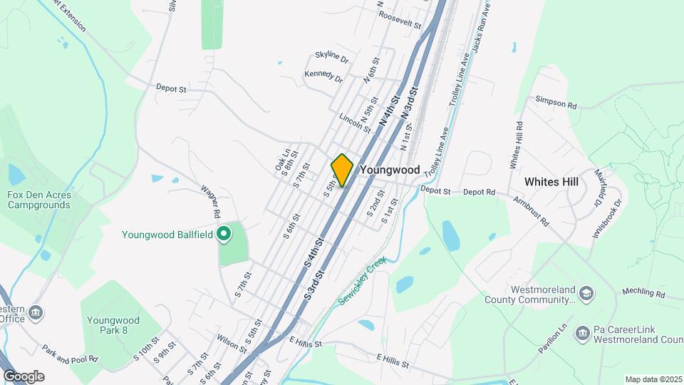 21 S 4th St, Unit Apartment 1 Map and Location Details