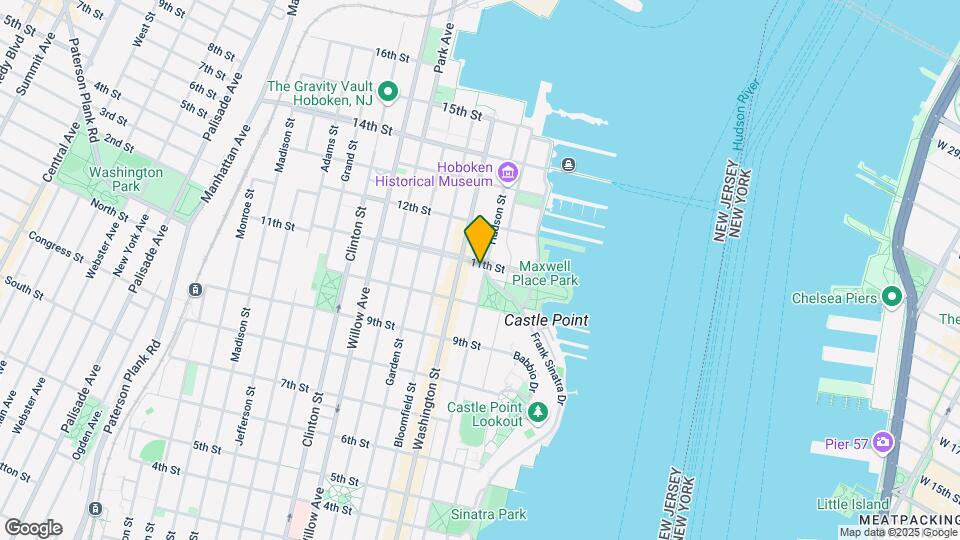1032 Hudson St Map and Location Details
