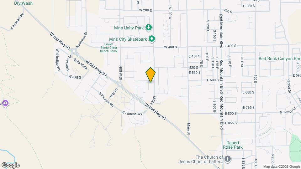 623 S 230 W Map and Location Details