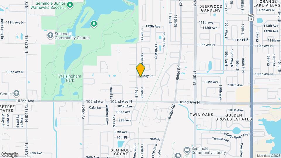 10526 118th St Map and Location Details