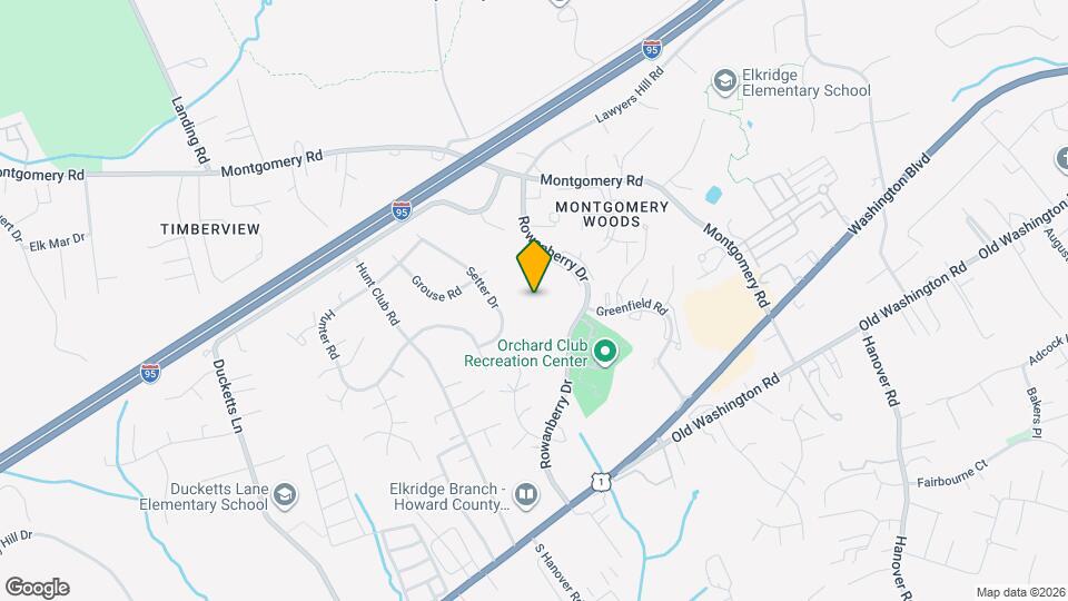 6404 Bayberry Ct Map and Location Details