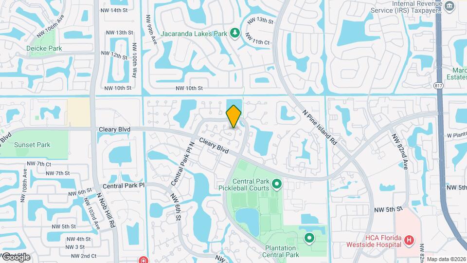 9609 NW 8th Cir Map and Location Details